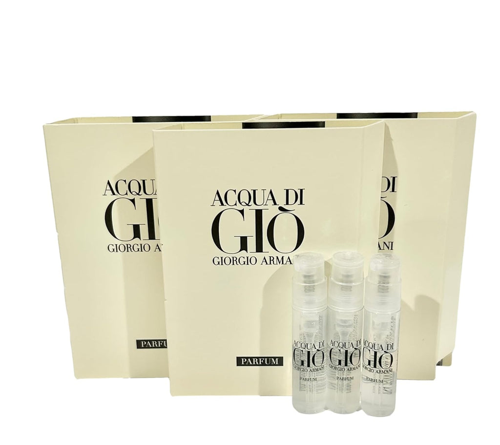 3 Pcs Acqua Di Gio Parfum Sample Spray Perfume 1.2ml K68607