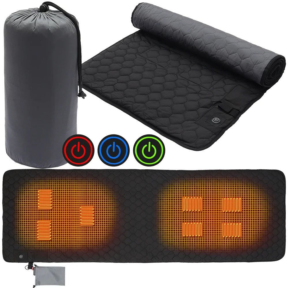 Foldable Sleeping Pad with USB Heating Mat U513532