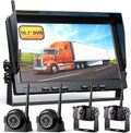 10 Wireless Backup Camera 1080P FHD Monitor Reversing Camera with IP69 Monitor System O56146