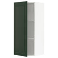 White Bodbyn Dark Green Wall Cabinet S4202