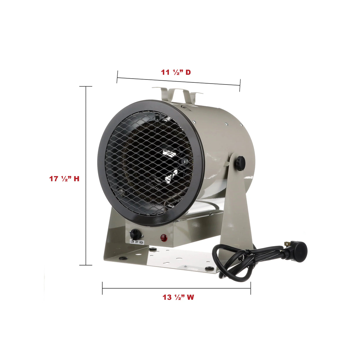 5600W Portable Fan Forced Air Heater R8296
