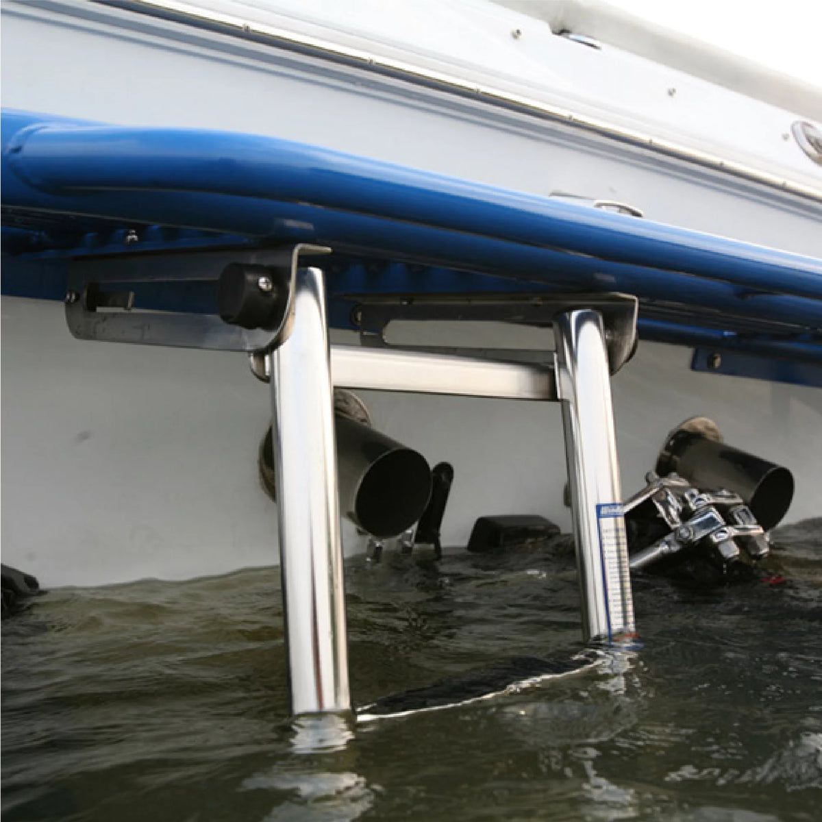 3 Step 316 Stainless Steel Telescoping Boat Ladder Y421