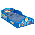 Plastic Toddler Bed with Attached Guardrails S676708