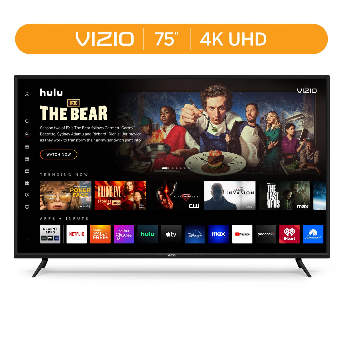 75" 4K UHD LED Smart TV H133