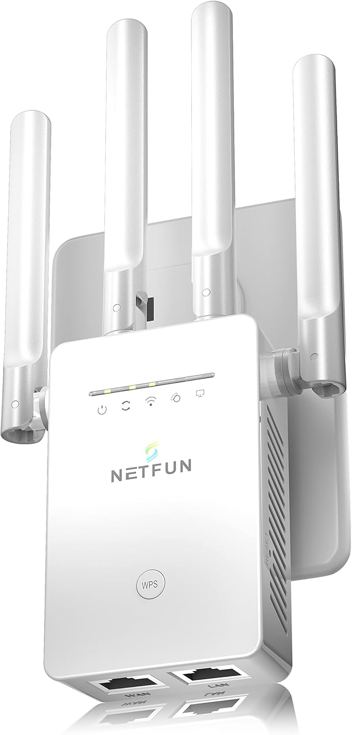 WiFi Extender Wireless Internet Booster with Ethernet Port Pack of 2 J988