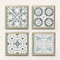 Patterned Tile Art E8509