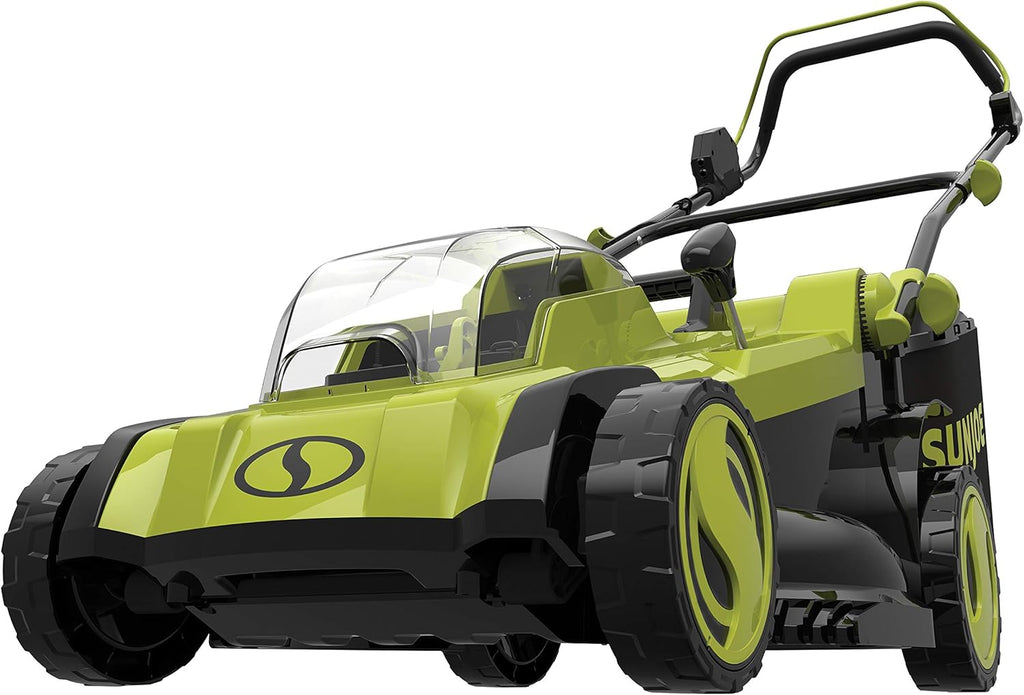 Cordless Mulching Lawn Mower with 11-Gallon Grass Catcher A379681
