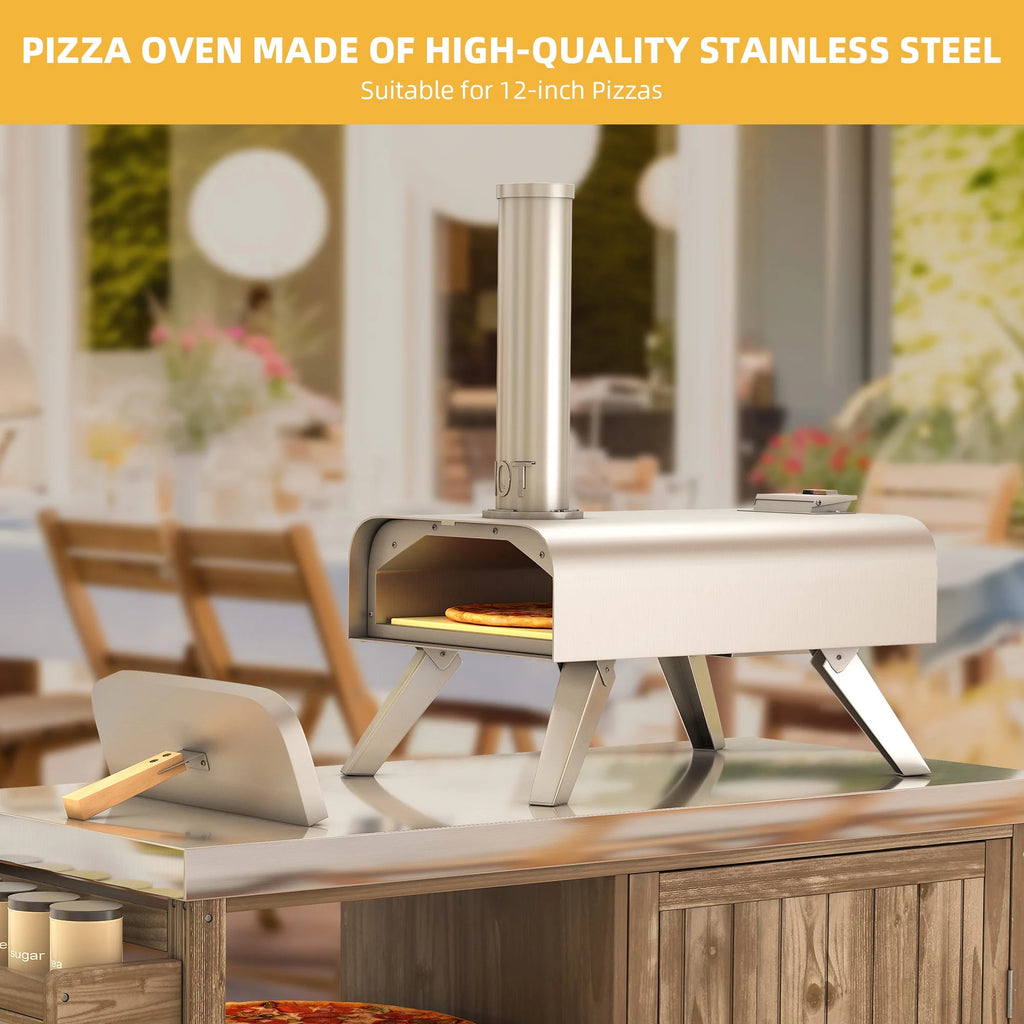 12" Wood Fired Pizza Oven B416673