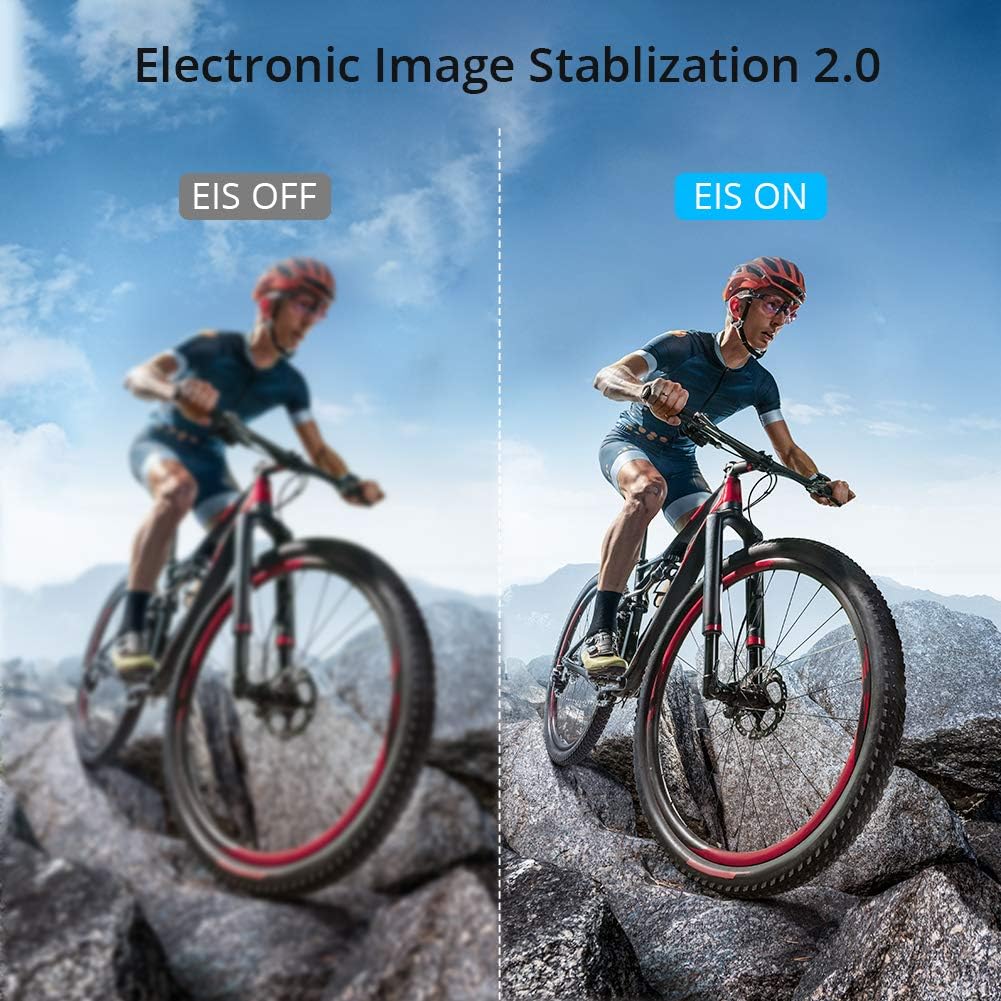 Native 4K30FPS 20MP WiFi Action Camera with Touch Screen U50393