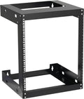 Wall Mount Rack 19 Inch Server Network Cabinet Black B5515