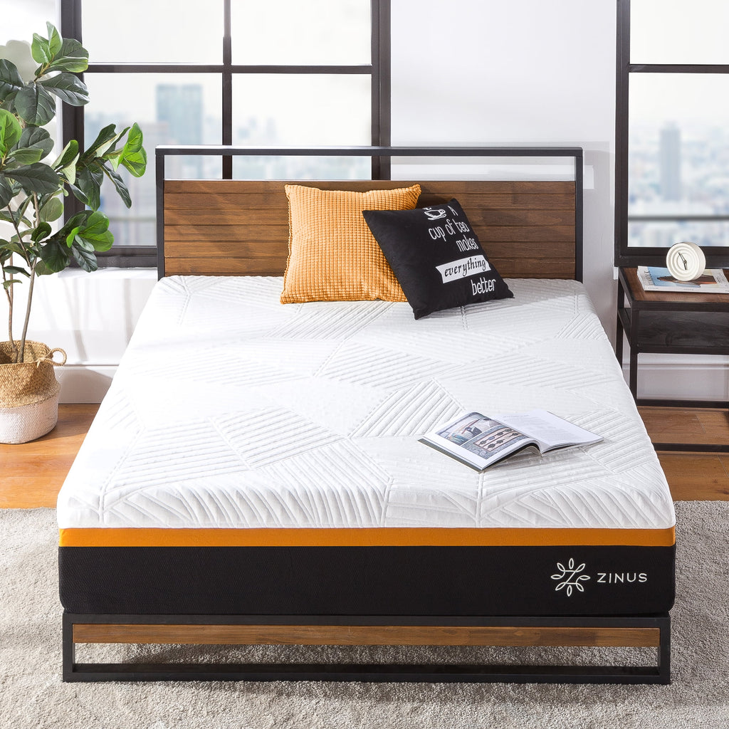 Queen Memory Foam Pocket Spring Hybrid Mattress I79453