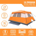 10 Person Waterproof Camping Tent B2128