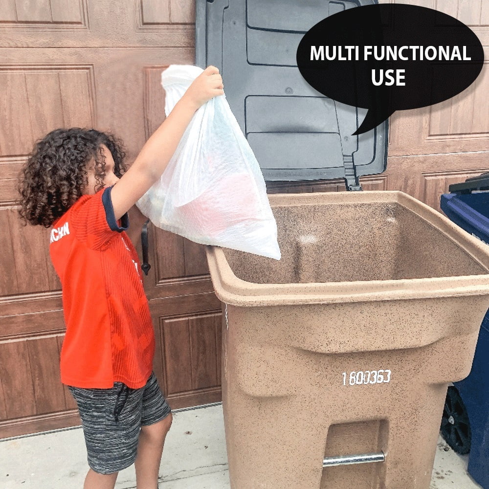 Clear 6 Micron High Density Trash Can Liner C9941