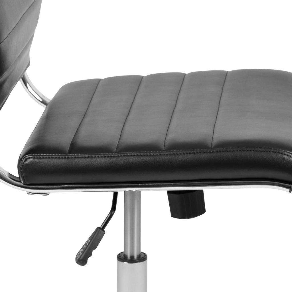 Black LeatherSoft Executive Swivel Office Chair T971019