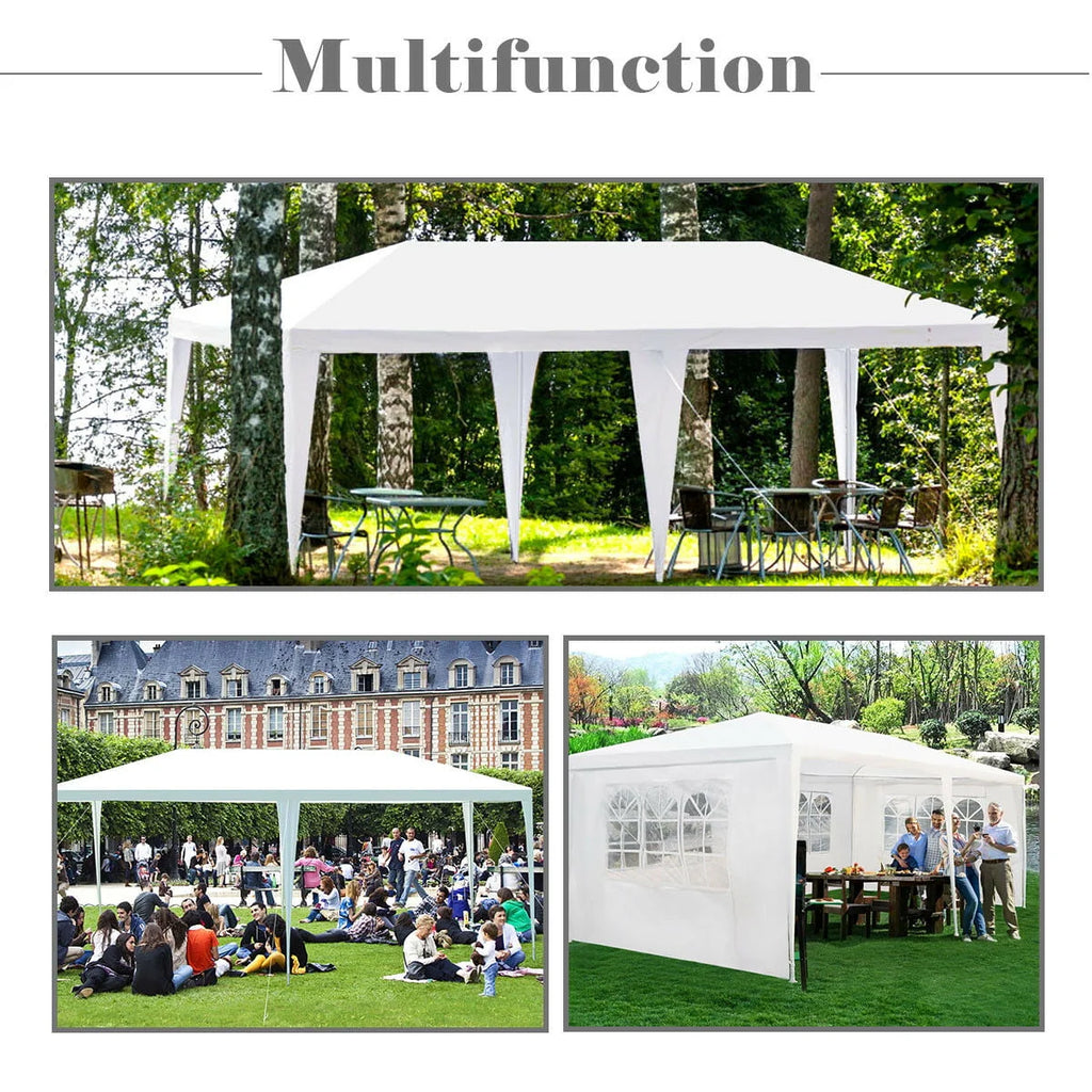 10'x20' Canopy Tent with 4 Sidewalls and Carry Bag S356