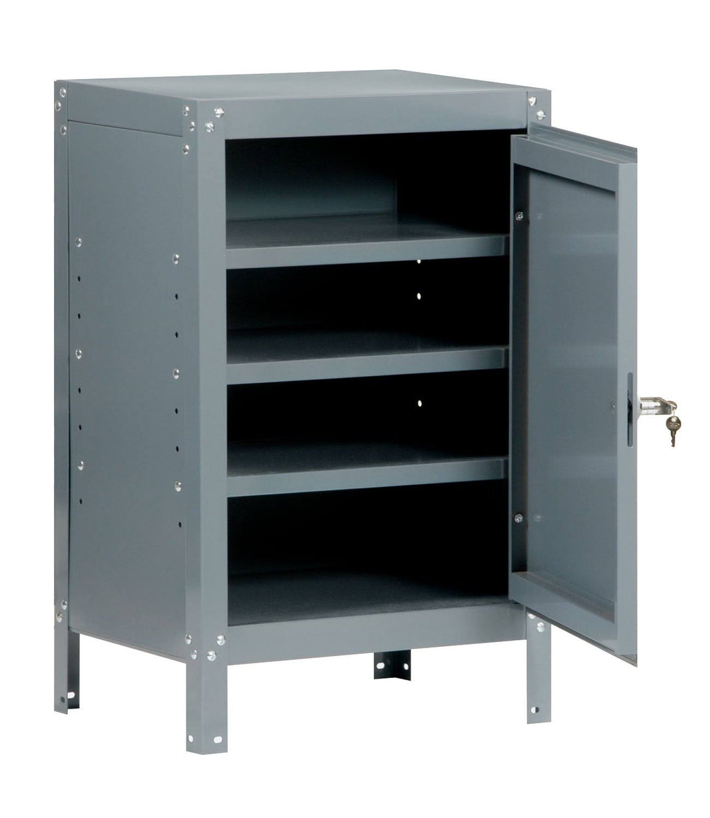 Gray Commercial Storage Cabinet S4842