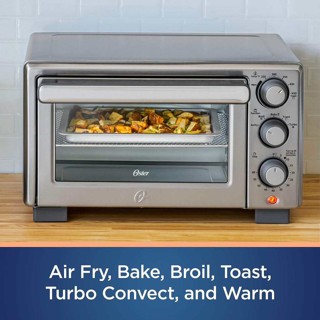 Stainless Steel Compact Countertop Oven With Air Fryer D943