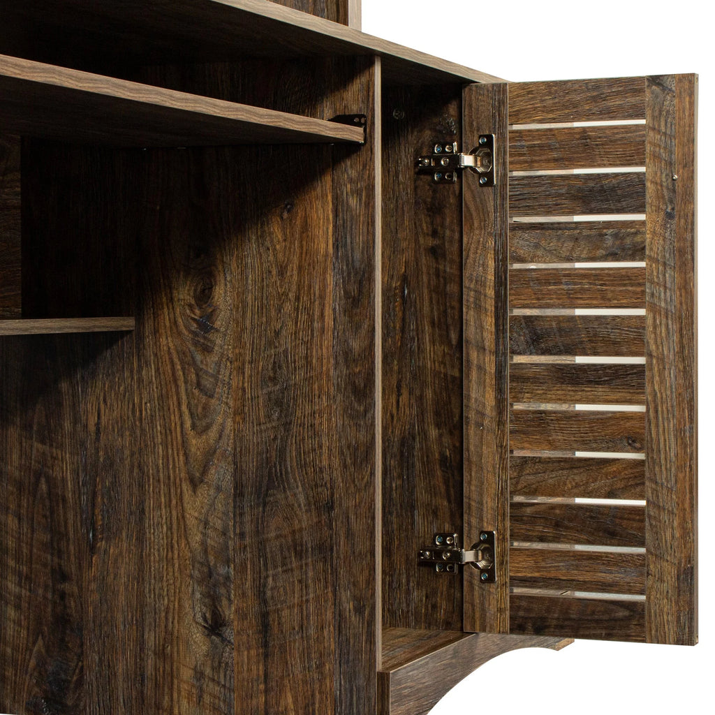 Vintage Desk with Storage R5640