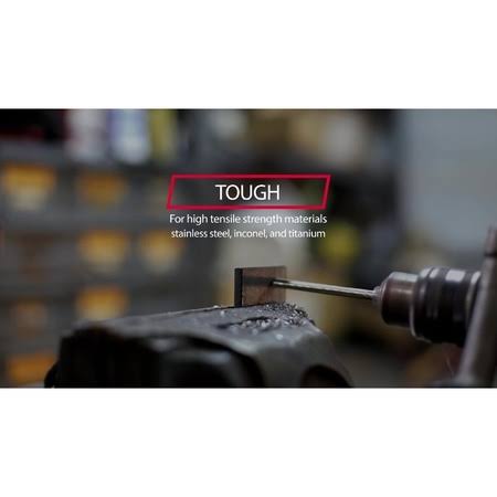 35/64 Cobalt Steel Taper Length Drill Bit L309114