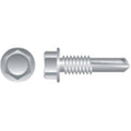 10-16 x 1.25 in. Hex Washer Head Screws Zinc Plated Pack of 4 A8696