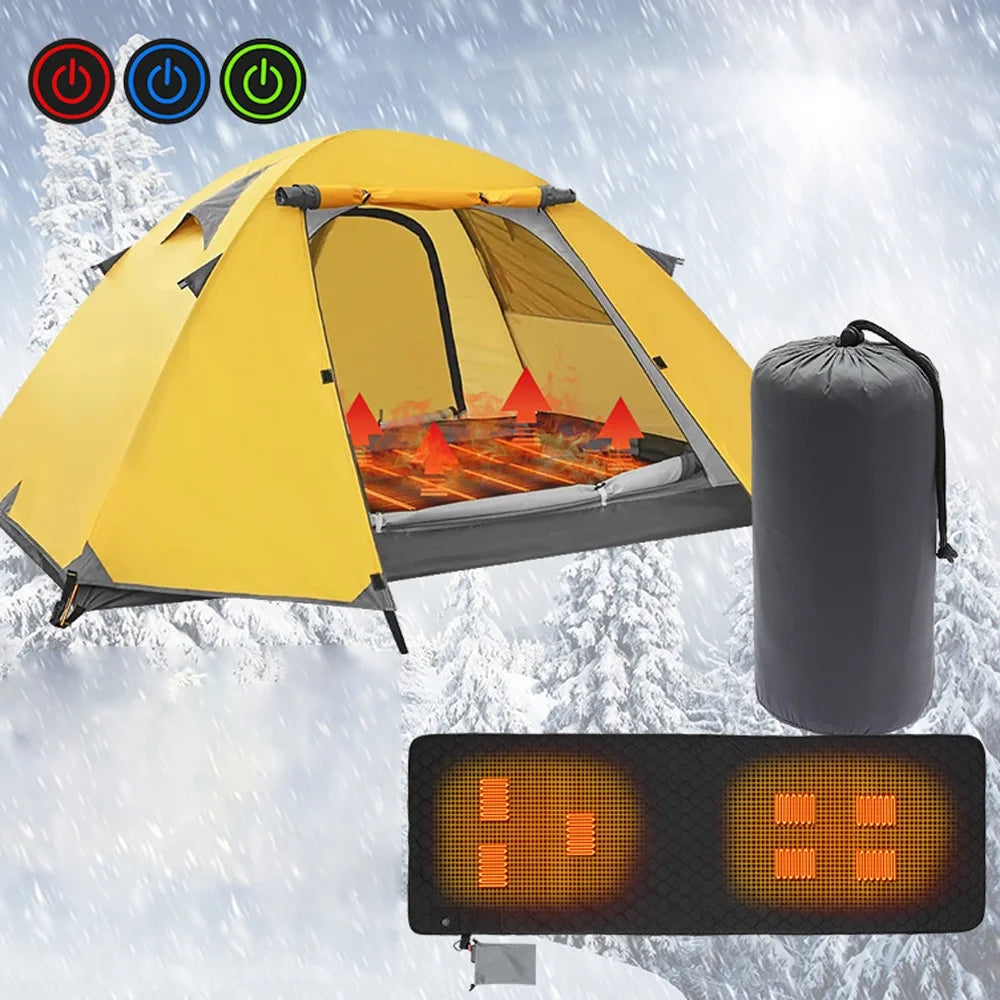 Foldable Sleeping Pad with USB Heating Mat U513532