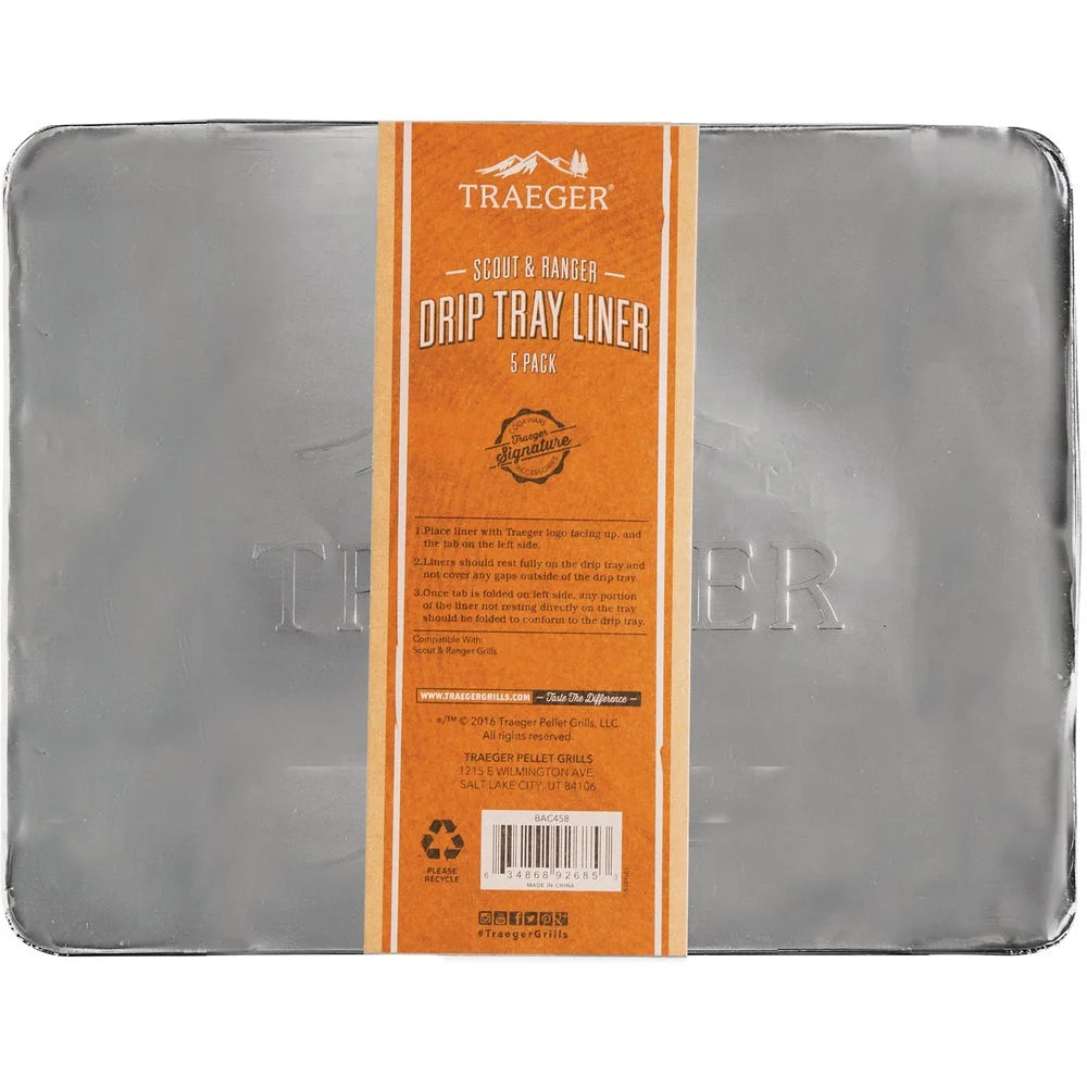 Aluminum Drip Tray Liner 5-Pack V5718