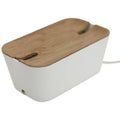 White Cable Organiser F138