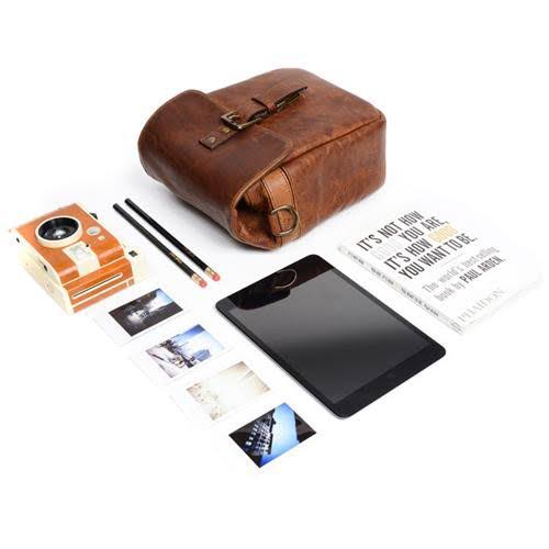 Leather Camera Bag U442266