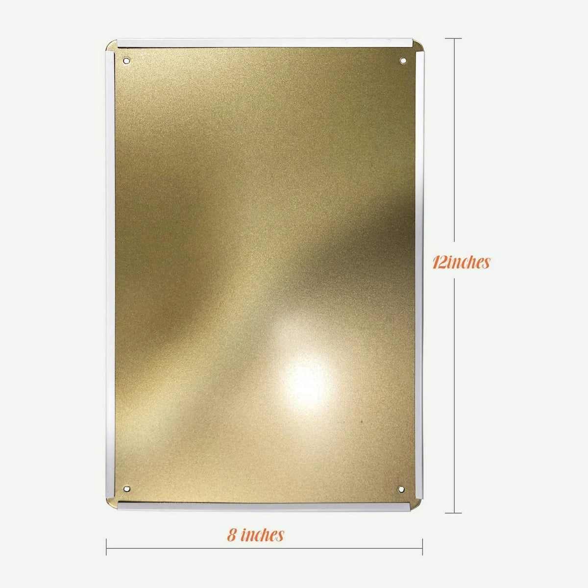 Retro Metal Tin Sign 8x12 Inch H5175