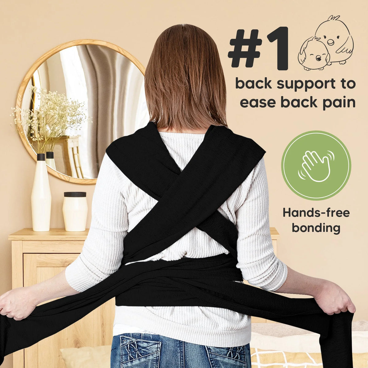 Baby Wraps Carrier up to 35lbs X455