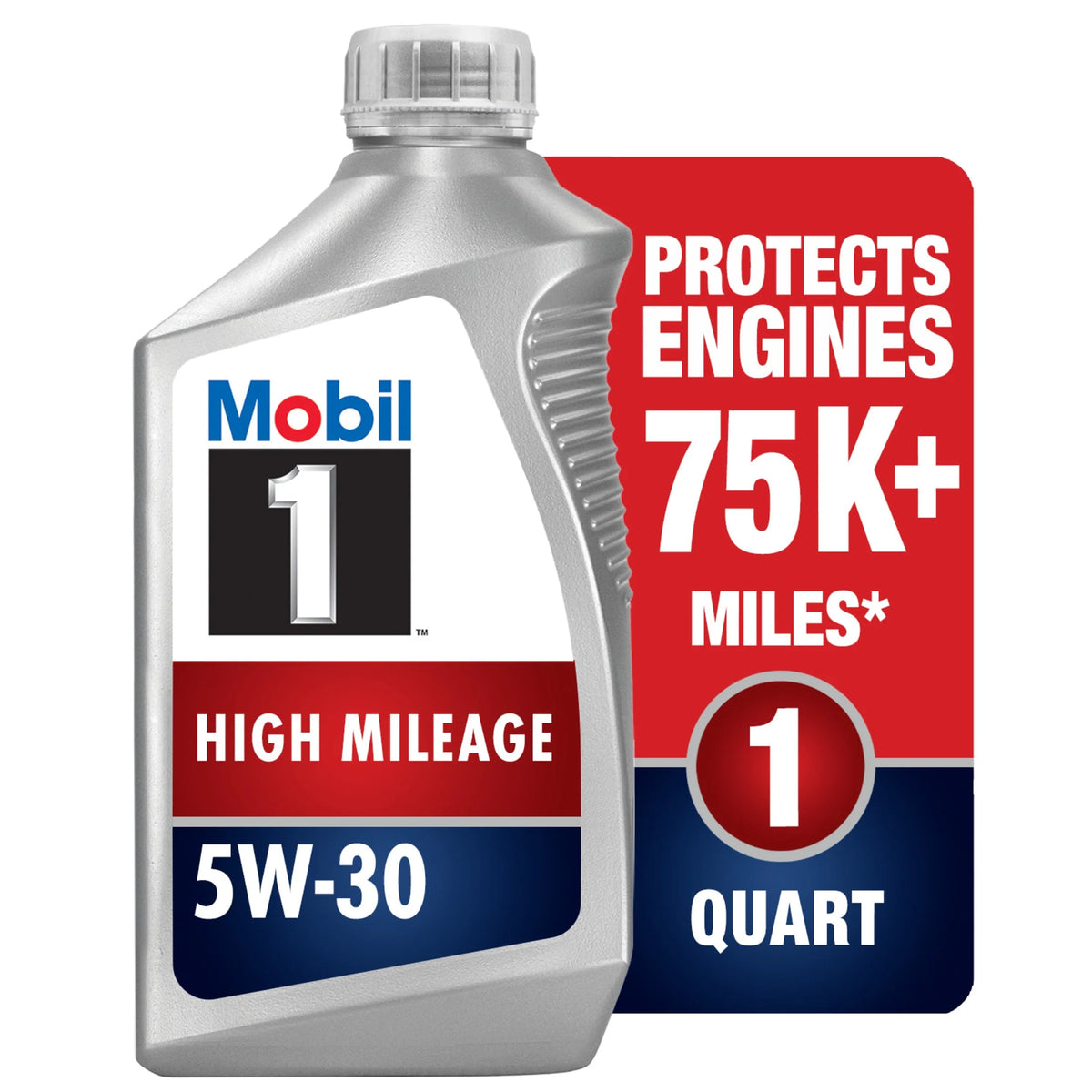 High Mileage Full Synthetic 5W-30 Motor Oil 1 Quart F502767