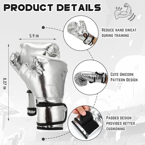 6oz Boxing Gloves and Headgear Set C693454