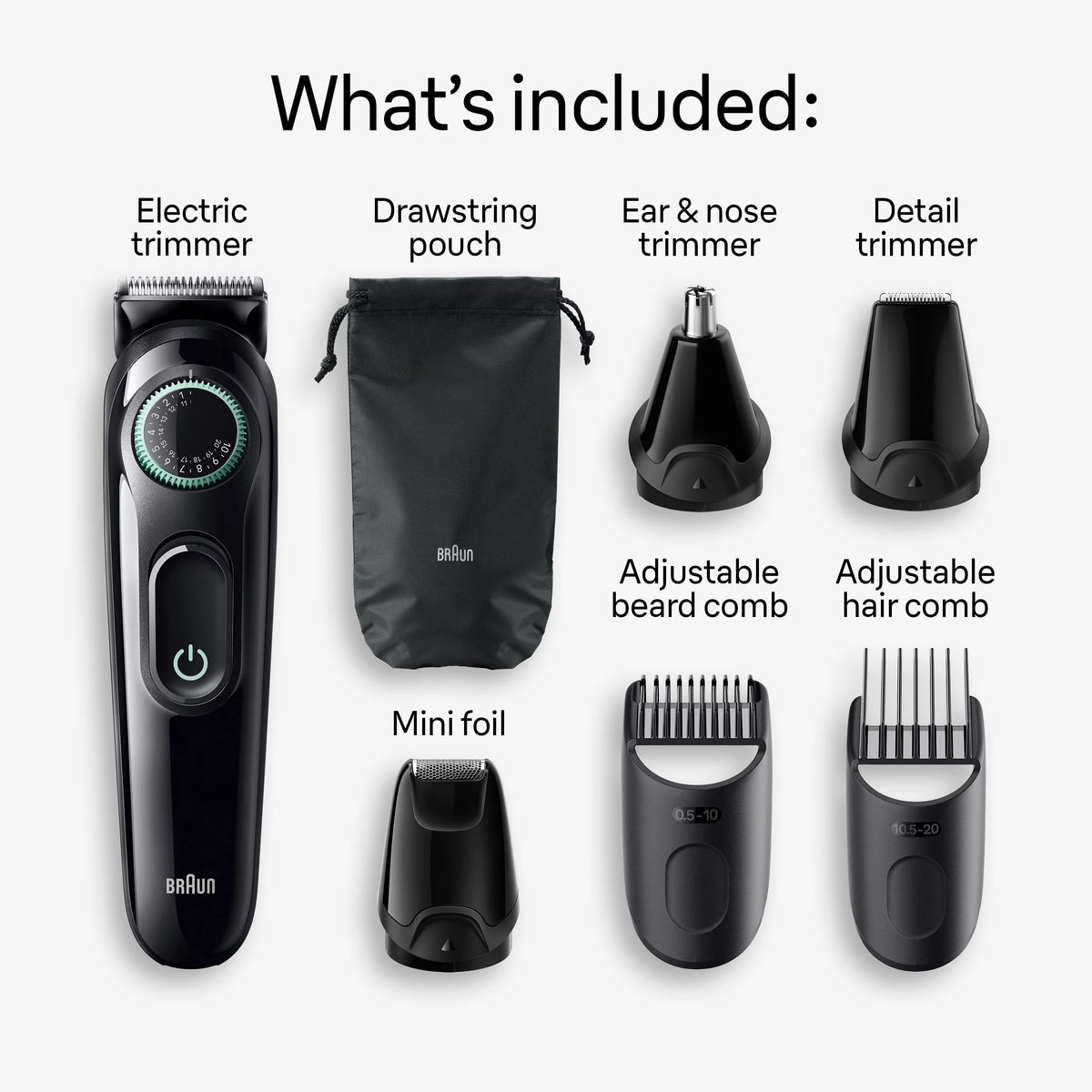 Electric Grooming Kit with Beard Trimmer K5672
