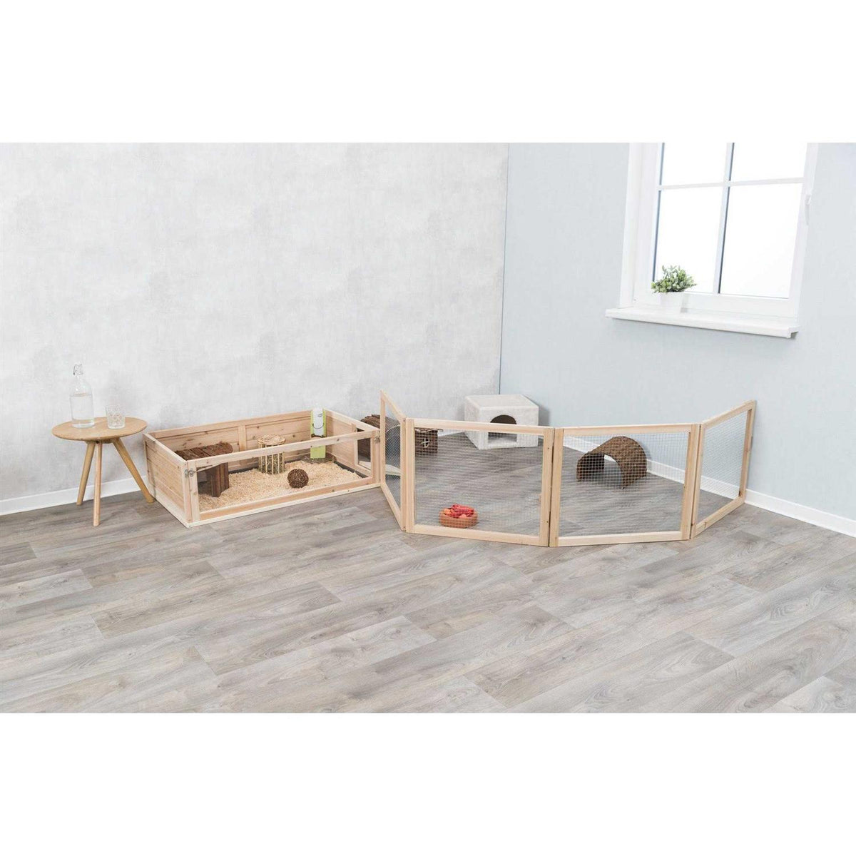 Small Animal Indoor Wooden Run B79767