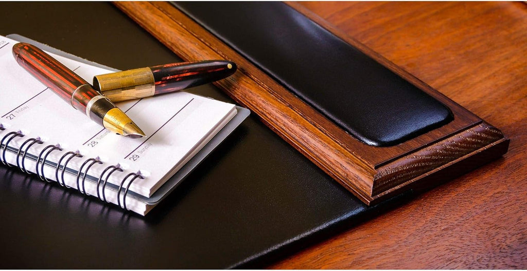 Wood & Leather Desk Pad G630304