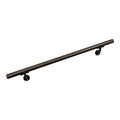 Bronze Sand Texture Aluminum Handrail Section with Mounts C8162