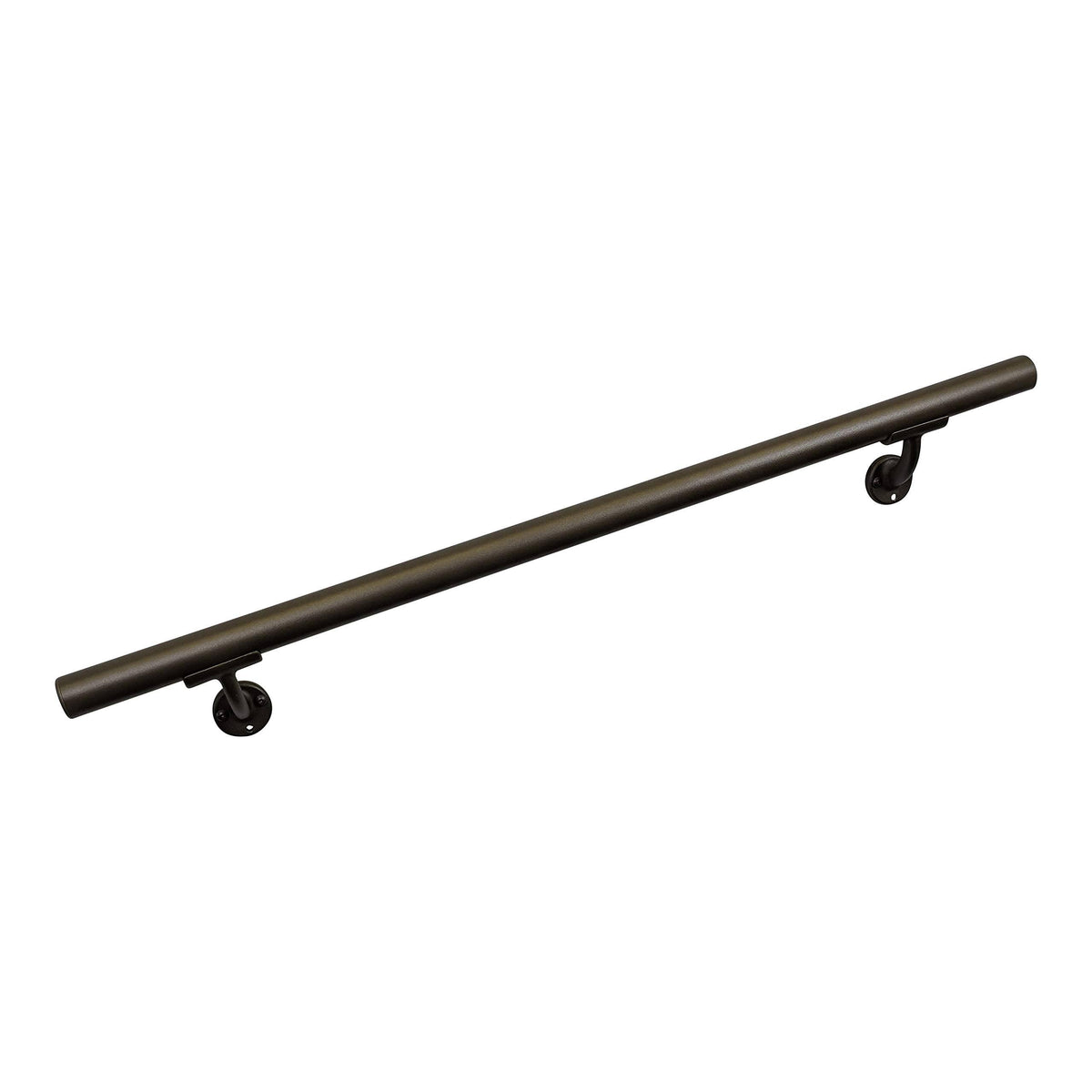 Bronze Sand Texture Aluminum Handrail Section with Mounts C8162