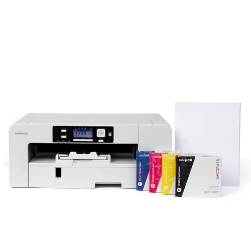 Sublimation Printer Starter Bundle with SubliJet UHD Inks and TruePix Sublimation Paper H6899