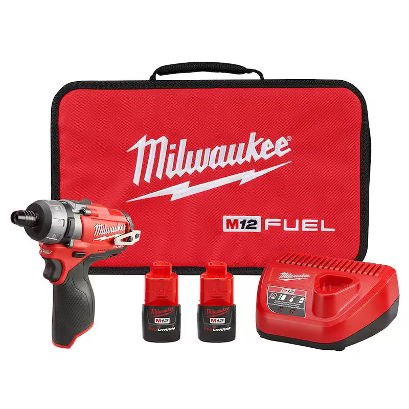 12V Cordless 1/4 in. Hex 2-Speed Screwdriver Kit M575