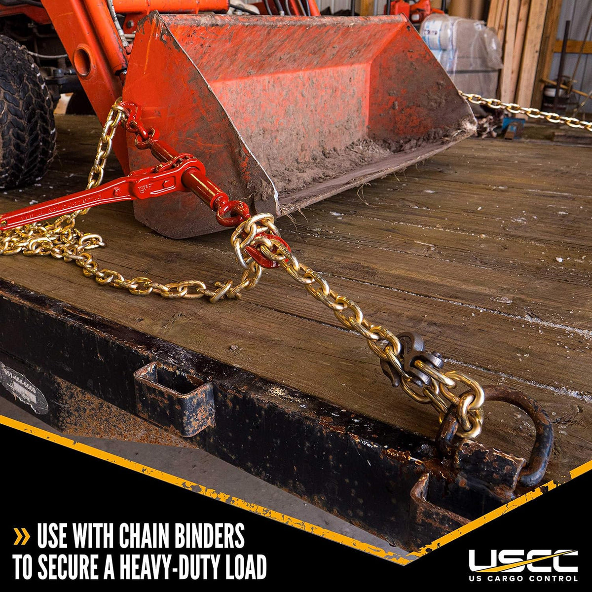 5/16 Inch x 25 Foot Grade 70 Chain Ratchet Binder Q63330