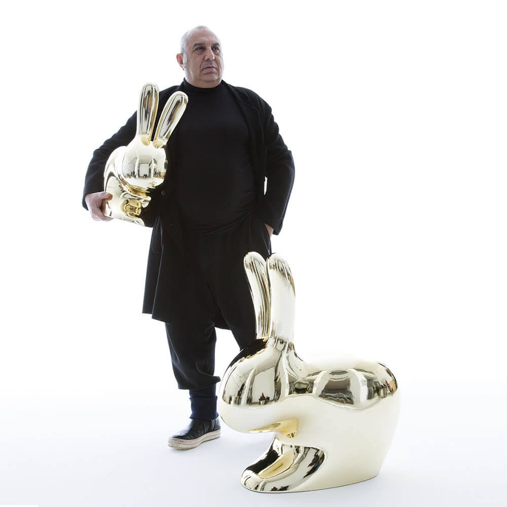 Gold Metal Finish Rabbit Chair H548721