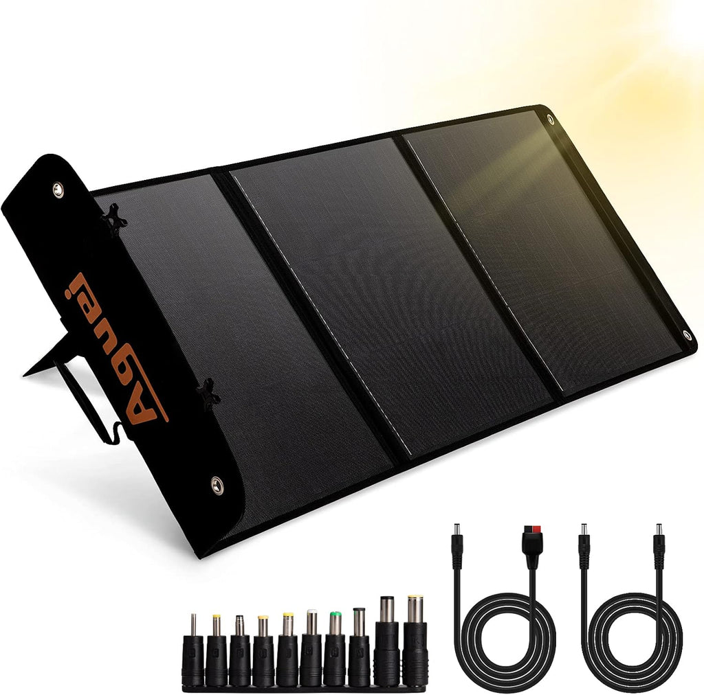 120W Monocrystalline Foldable Solar Panel with USB V799088