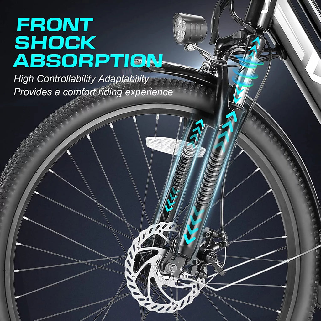 26" 500W Step-Through Electric Bike X75982