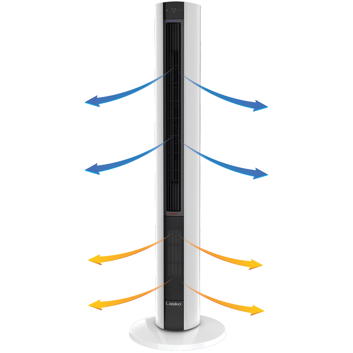 1500W Tower Fan & Space Heater with Timer and Remote B96516