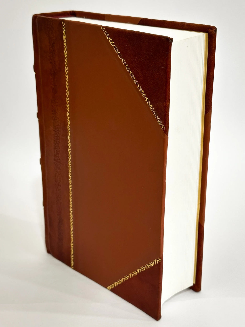 Spanish French Dictionary Leather Bound L9972