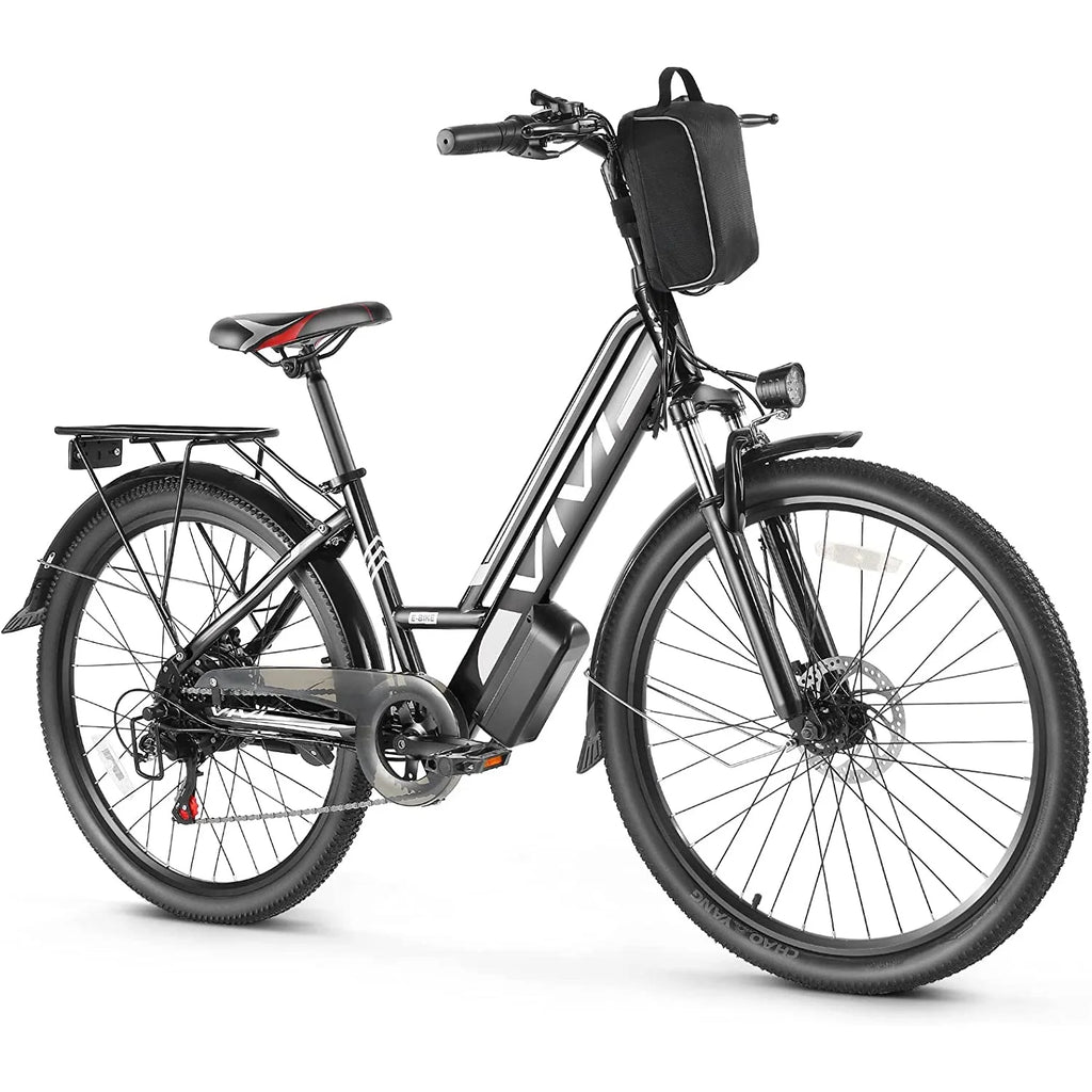 26" 500W Step-Through Electric Bike X75982