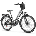 26" 500W Step-Through Electric Bike X75982