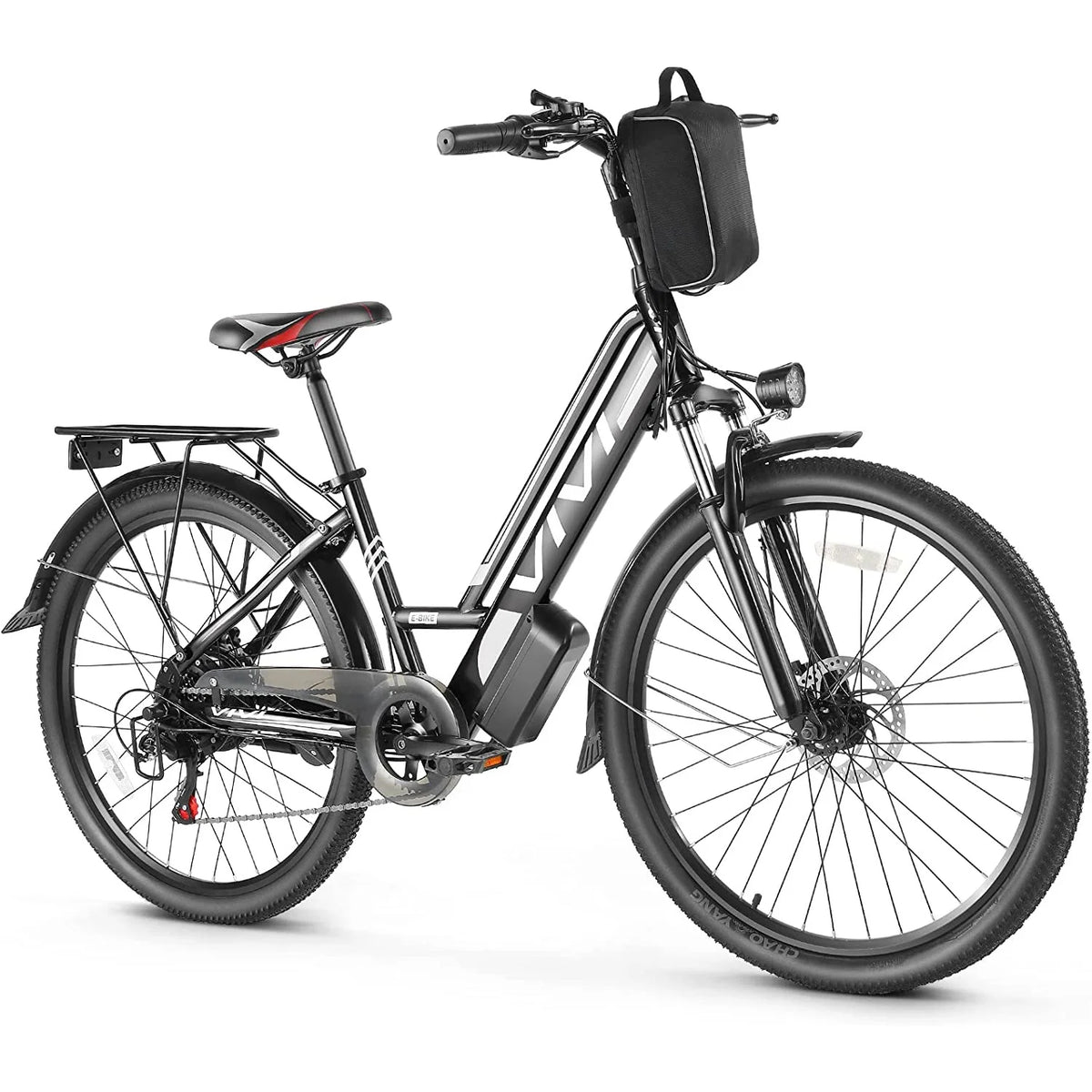 26" 500W Step-Through Electric Bike X75982