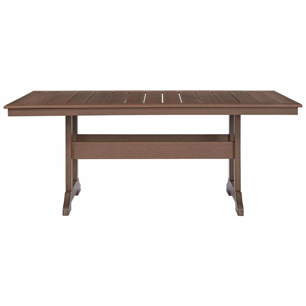 Brown Outdoor Plastic Dining Table G188393