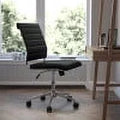 Black LeatherSoft Executive Swivel Office Chair T971019